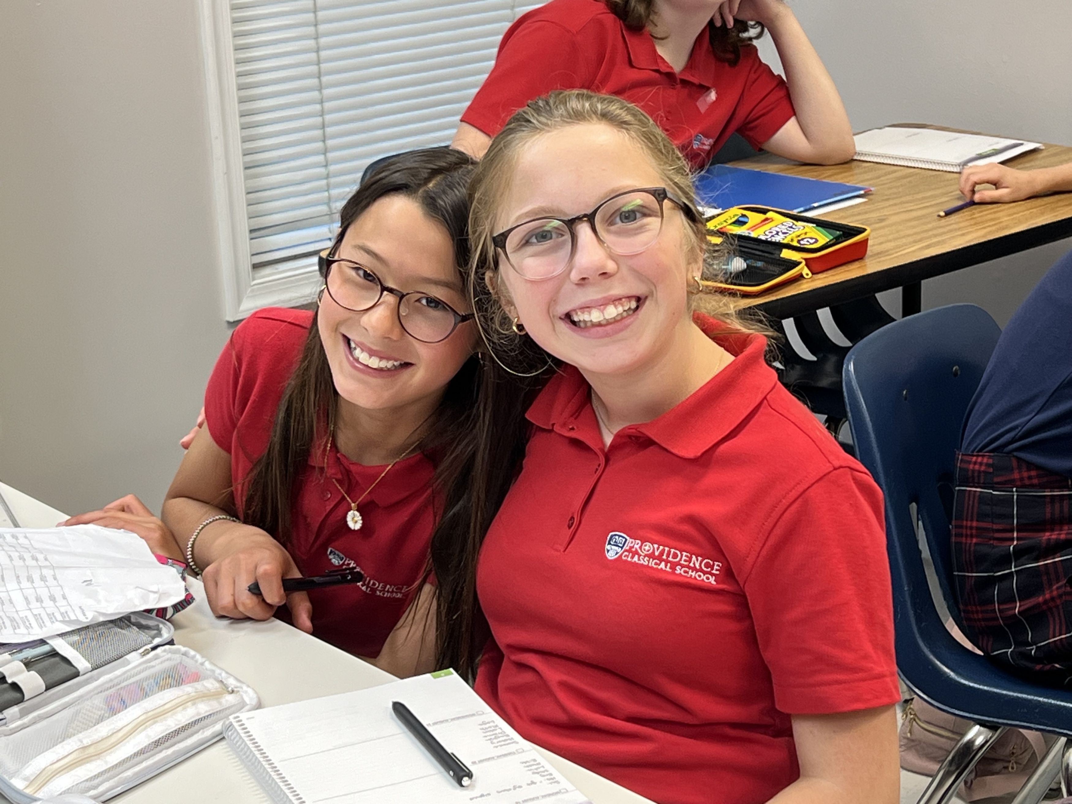 PCS students learning