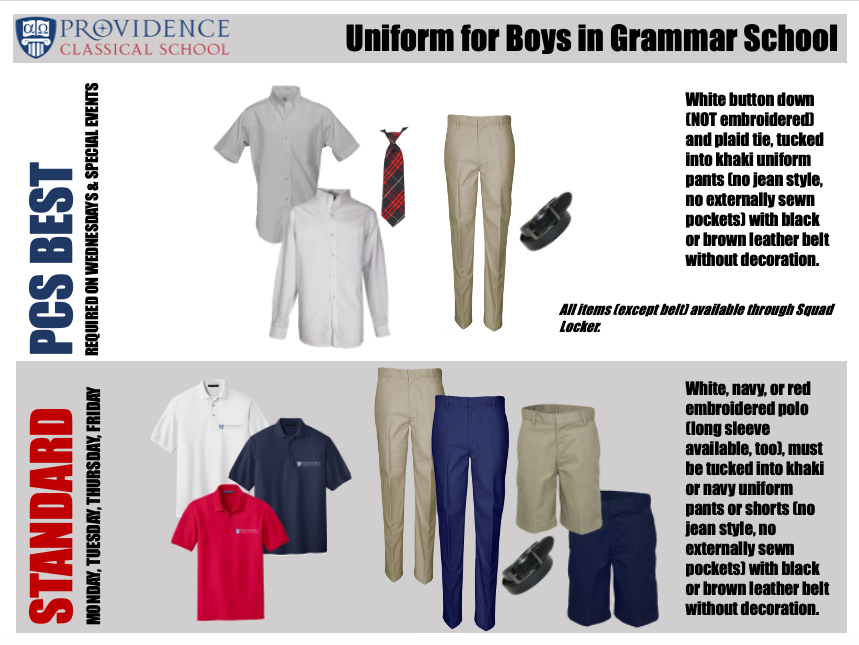 Uniform Policy Providence Classical School
